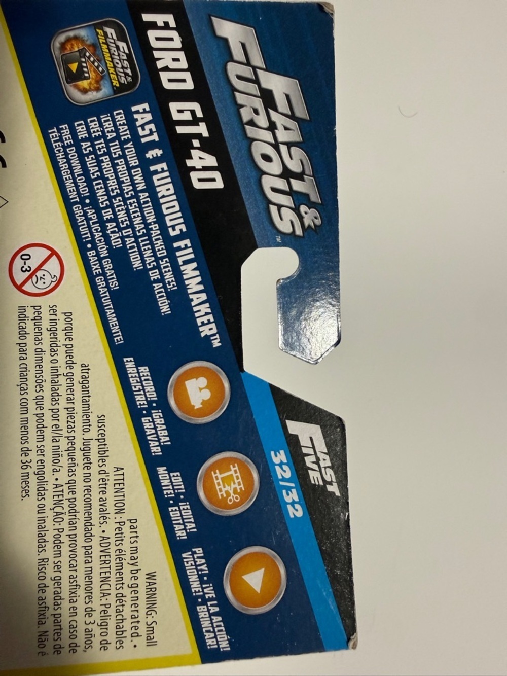 Hot Wheels Fast & Furious Ford GT-40 Diecast Car 32/32 Mattel NIP - Picture 5 of 6